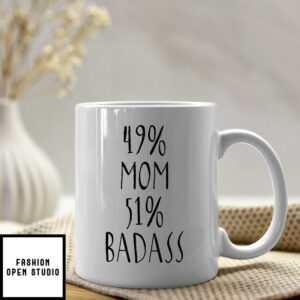 49 Mom 51 Badass Mug