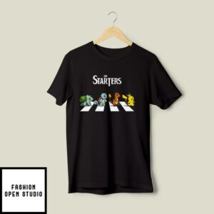 Abbey Road Pokemon Crossover T-Shirt