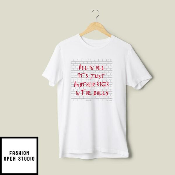 All In All It’s Just Another Kick In The Balls T-Shirt
