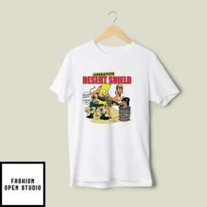 Bart Simpson Operation Desert Shield T-Shirt