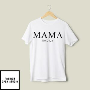 Custom Mama Sweatshirt With Name, Mothers Day Jumper