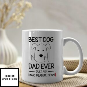 Dog Dad Personalized Mug Best Dog Dad Ever