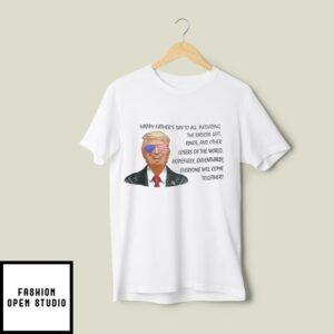Donald Trump Happy Fathers Day T-Shirt Funny Trump Saying
