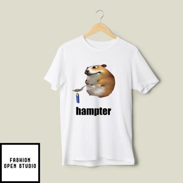 Hampter Grilling Honey Funny Hamster Meme T-Shirt