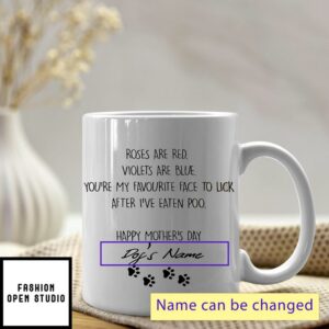 Happy Mother’s Day Dog Mom Personalized Mug