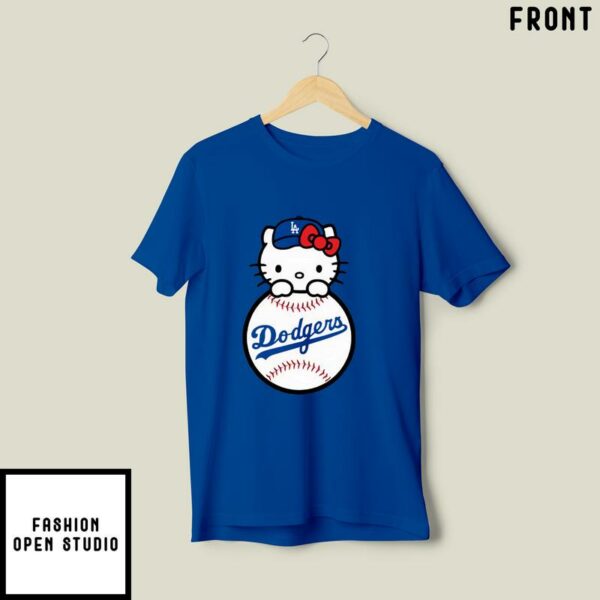 Hello Kitty Dodgers T-Shirt