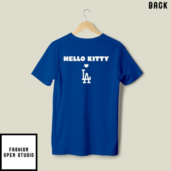 Hello Kitty Dodgers T-Shirt
