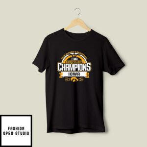 Iowa Hawkeyes Blue 84 Unisex 2024 Big Ten Women’s Basketball Conference Tournament Champions shirt