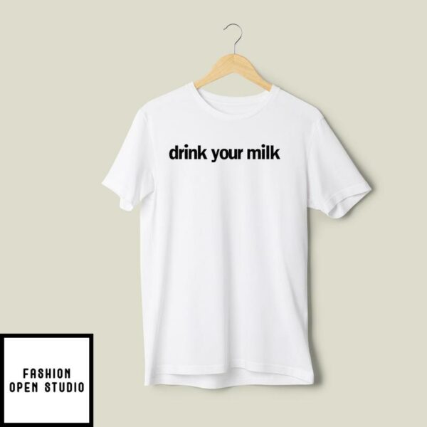 Jonathan Bailey Drink Your Milk T-Shirt