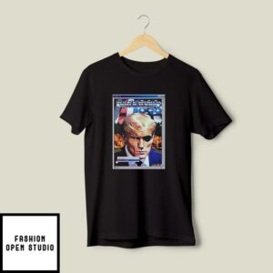 MAN’S WORLD Issue 12 Donald Trump 2024 Never Surrender T-Shirt