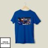 Mike Tyson Doc Gooden Darryl Strawberry Signed New York Mets Photo Jsa T-Shirt