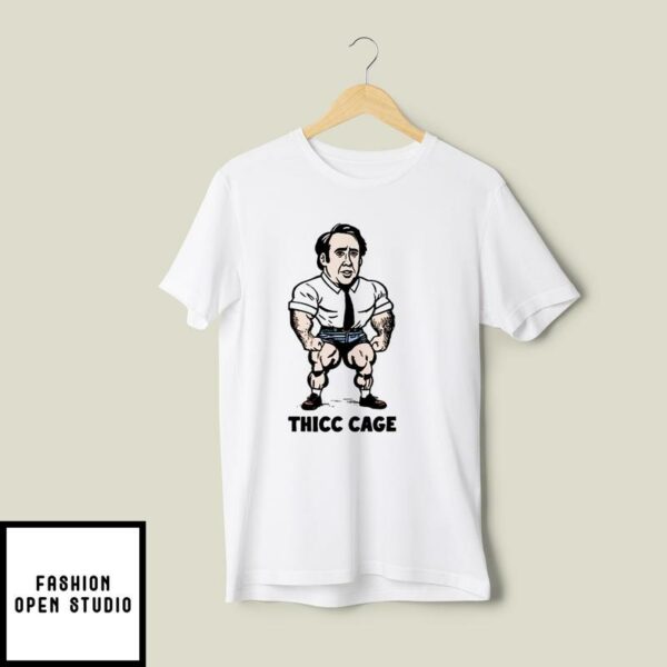 Nicolas Cage Thicc Cage T-Shirt