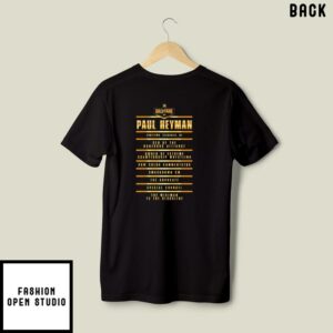 Paul Heyman 2024 WWE Hall of Fame T Shirt 2 1