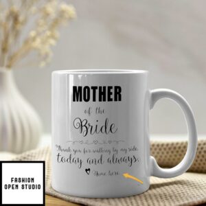Personalized Mother of the Bride Thank You Mug
