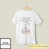 Personalized We Make Eye Contact While I Poop Fathers Day T-Shirt