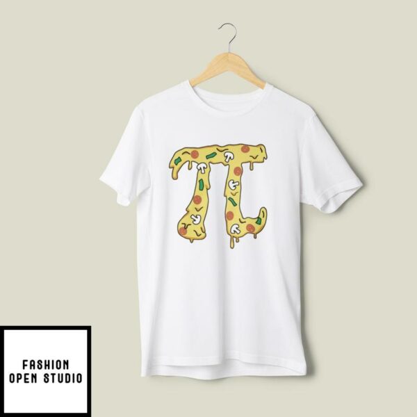 Pi Day Pizza T-Shirt Funny Math Food T-Shirt