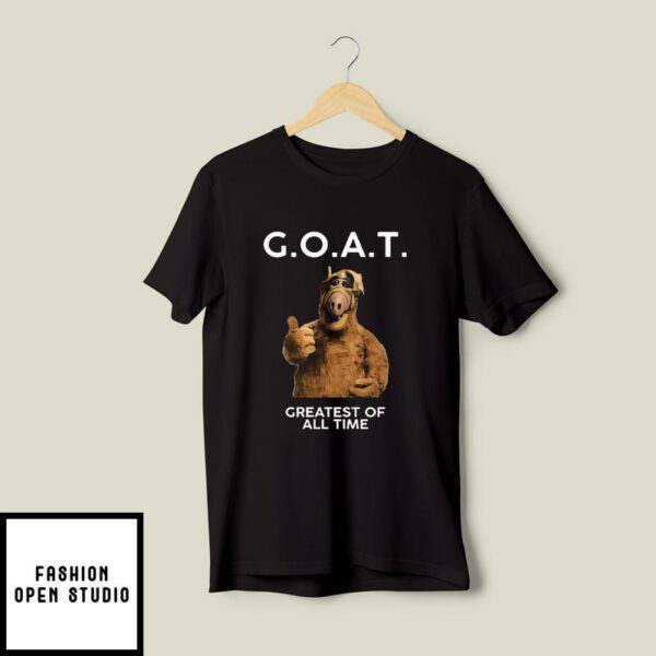 Ricky Stanicky ALF GOAT Greatest Of All Time T-Shirt