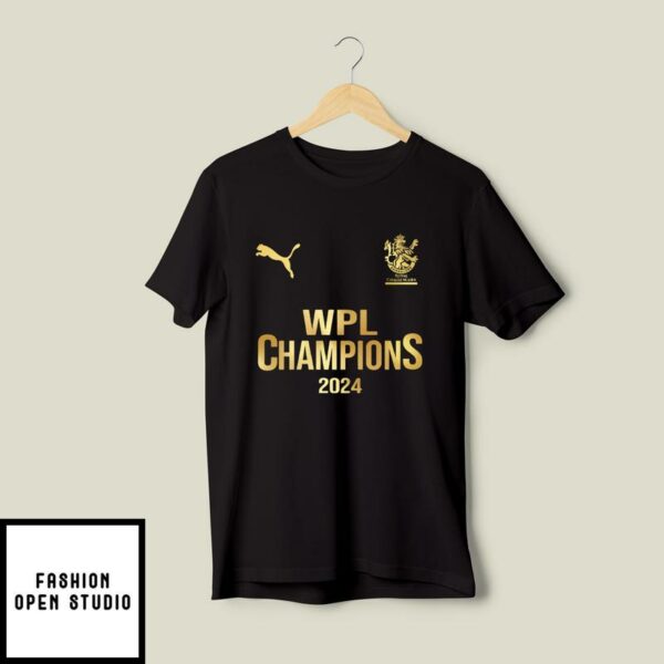 Royal Challengers Bangalore WPL Champions 2024 T-Shirt