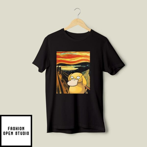 Scream Pokemon Psyduck T-Shirt