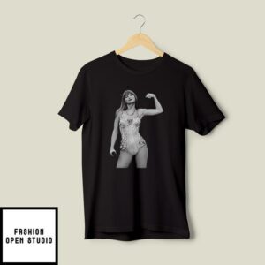 Taylor Swift Posing In The Eras Tour T-Shirt