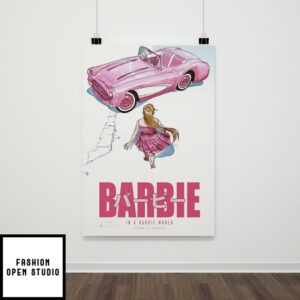 Akira 1988 x Barbie In A Barbie World Poster