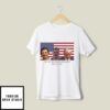 All Of My Favorite Men Go To Jail Morgan Wallen Zach Bryan Donald Trump T-Shirt