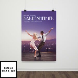 Barbenheimer Dancing Poster
