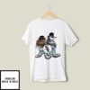 Chicago White Sox Taz Bugs Bunny Looney Tunes T-Shirt