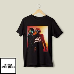 Daft Punk T-Shirt Electronic Duo French Music Band