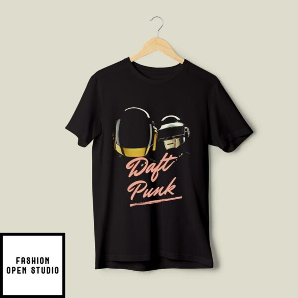 Daft Punk T-Shirt Electronic Duo French Music Band T-Shirt