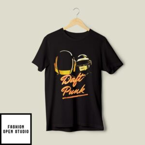 Daft Punk T-Shirt Electronic Duo French Music Helmets