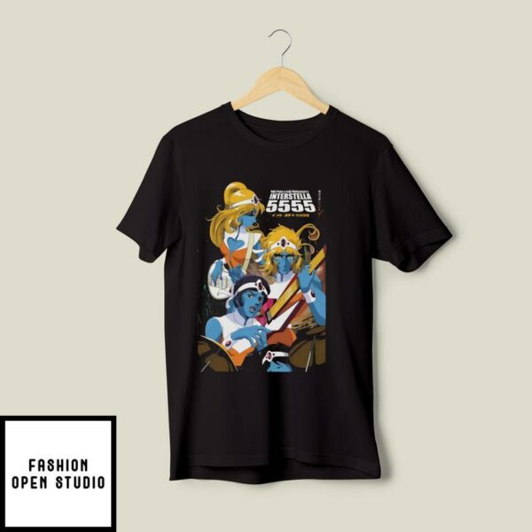 Daft Punk T-Shirt Electronic Duo French Music Retro T-Shirt