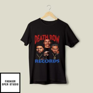 Death Row Records Russell Westbrook James Harden Paul George Kawhi Leonard Clippers T-Shirt