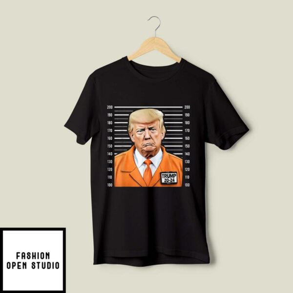 Donald Trump Prison Arrest Funny T-Shirt  2024