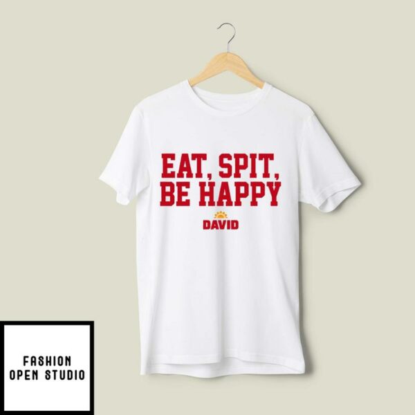 Eat Spit Be Happy David Sunflower Seeds Raglan