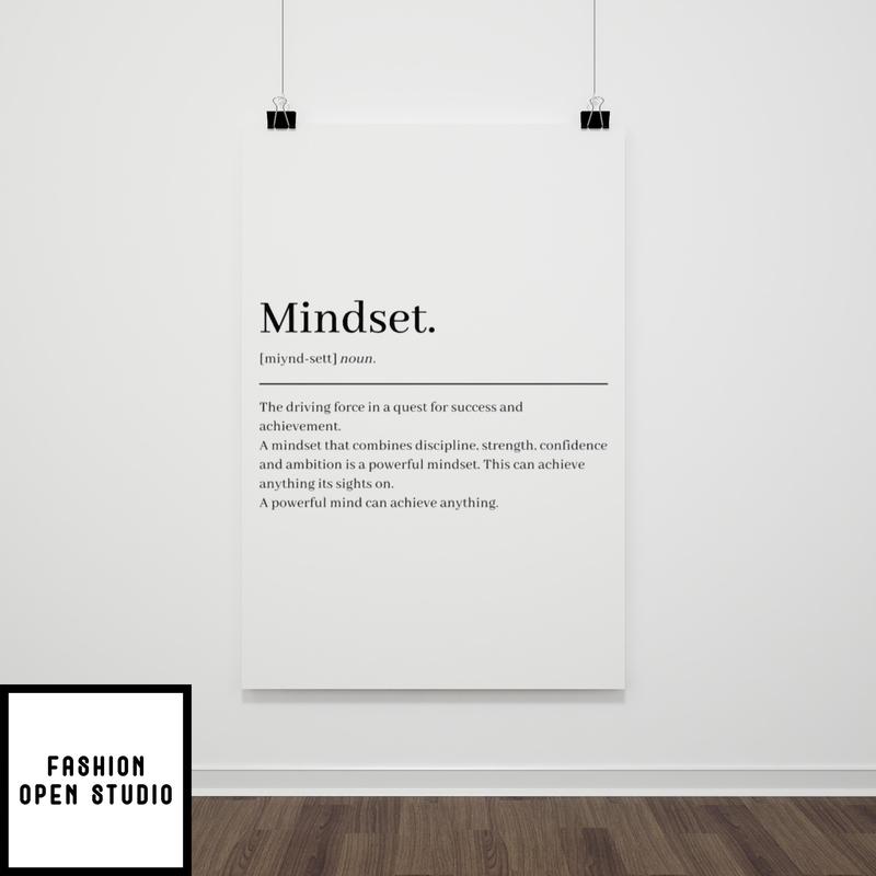 Focus Word Definition Meaning Quote Message - Interior Decorative Poster