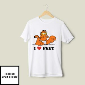 Garfield I Love Feet T-Shirt