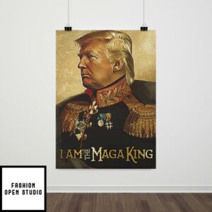 I Am The MAGA King Poster