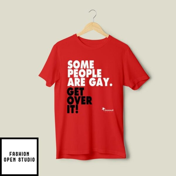 Ian McKellen Some People Are Gay Get Over It T-Shirt