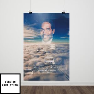 In Loving Memory Orenthal Oj Simpson 1947-2024 Poster