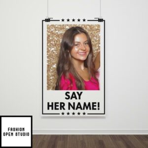 Laken Riley Say Her Name Poster