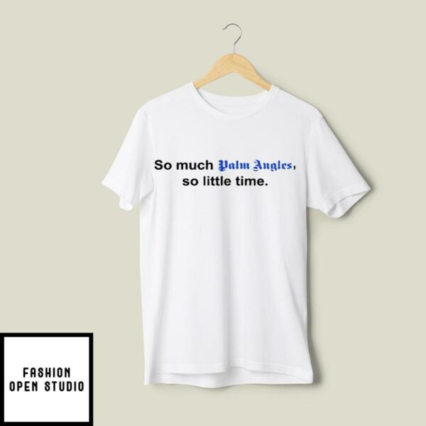 Lionel Messi So Much Palm Angels So Little Time T-Shirt