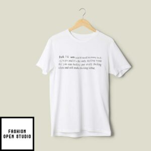 Naz Reid Rocking The Greatest Fuck Definition T-Shirt
