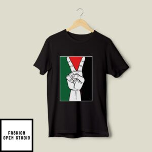Peace In Palestine T-Shirt, Middle East Politics Muslim Islam Protest Present