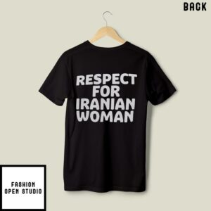 Save Ukraine Respect For Iranian Woman T-Shirt