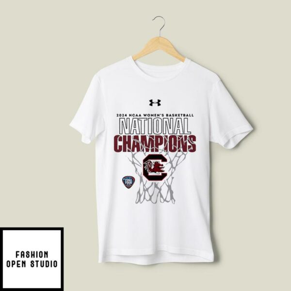 South Carolina Gamecocks 2024 NCAA Women’s Basketball National Champions T-Shirt