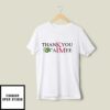 Taylor Swift Kim Kardashian Thank You Aimee T-Shirt