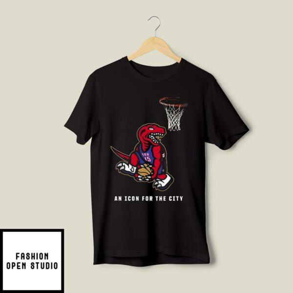 Toronto Raptors Vince Carter An Icon For The City T-Shirt