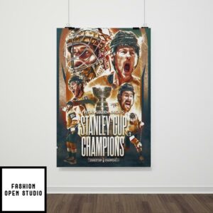 Vegas Golden Knights Stanley Cup Champions Poster