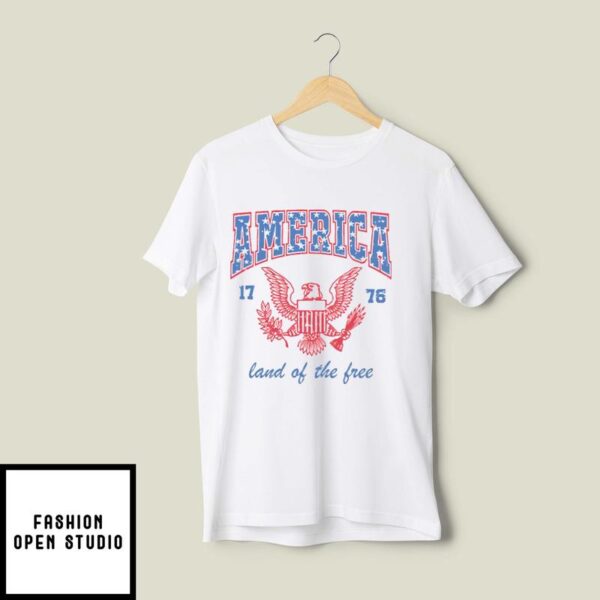 America 1776 Land Of The Free T-Shirt